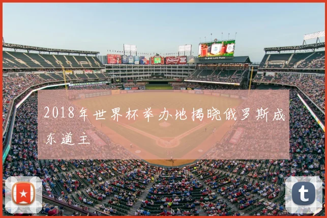 2018年世界杯举办地揭晓俄罗斯成东道主