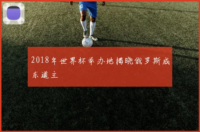 2018年世界杯举办地揭晓俄罗斯成东道主